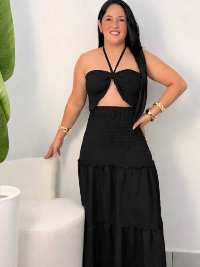 conjunto elastex saia e cropped sensorial ref: 072 conjunto elastex saia e cropped sensorial ref: 072