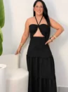 conjunto elastex saia e cropped sensorial ref: 072
