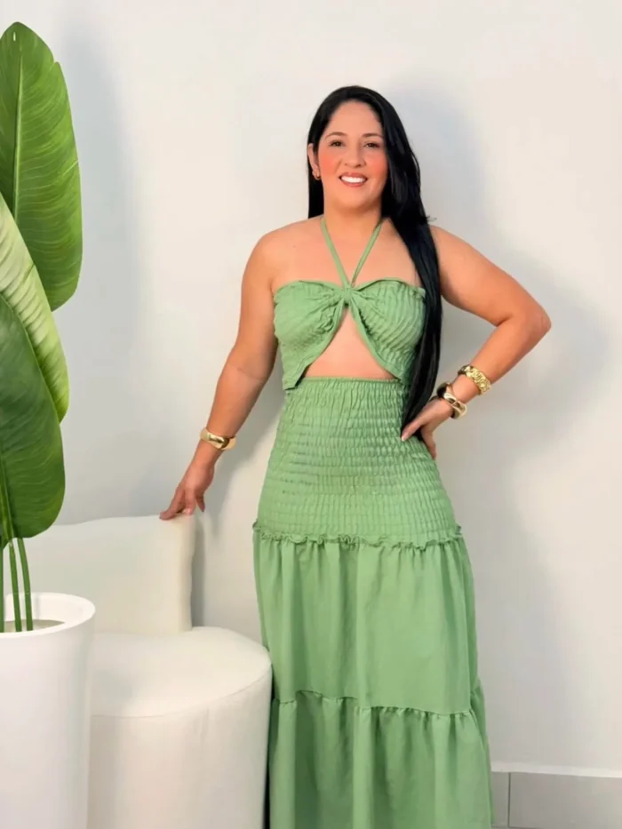 conjunto elastex saia e cropped sensorial ref: 072