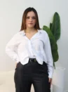 camisa cropped manga longa ref: 103
