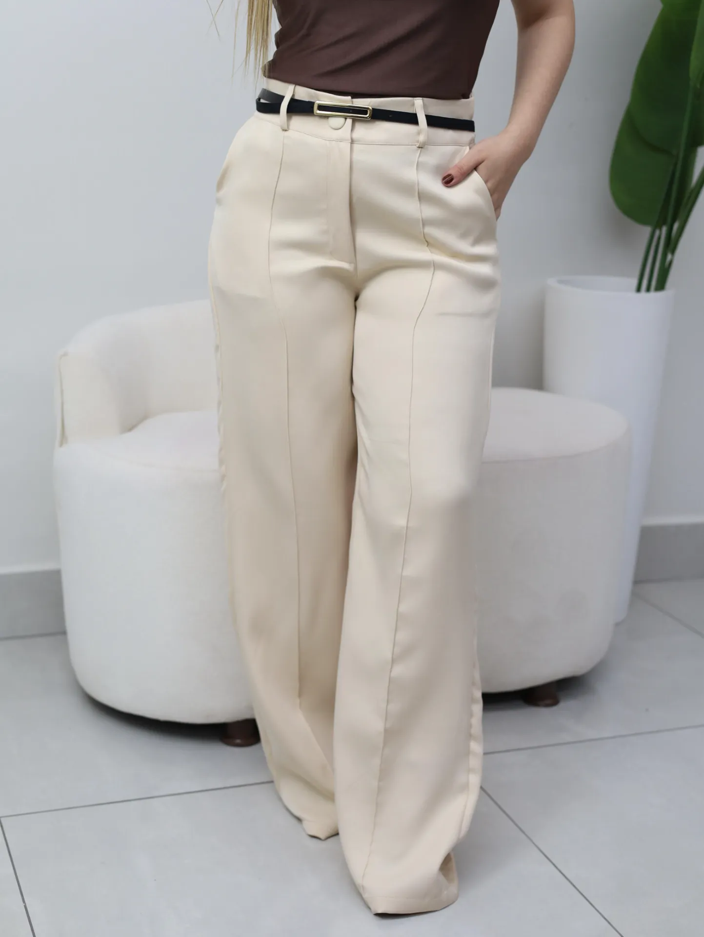 calça alfaiataria feminina pantalona social wide leg premium calça alfaiataria feminina pantalona social wide leg premium