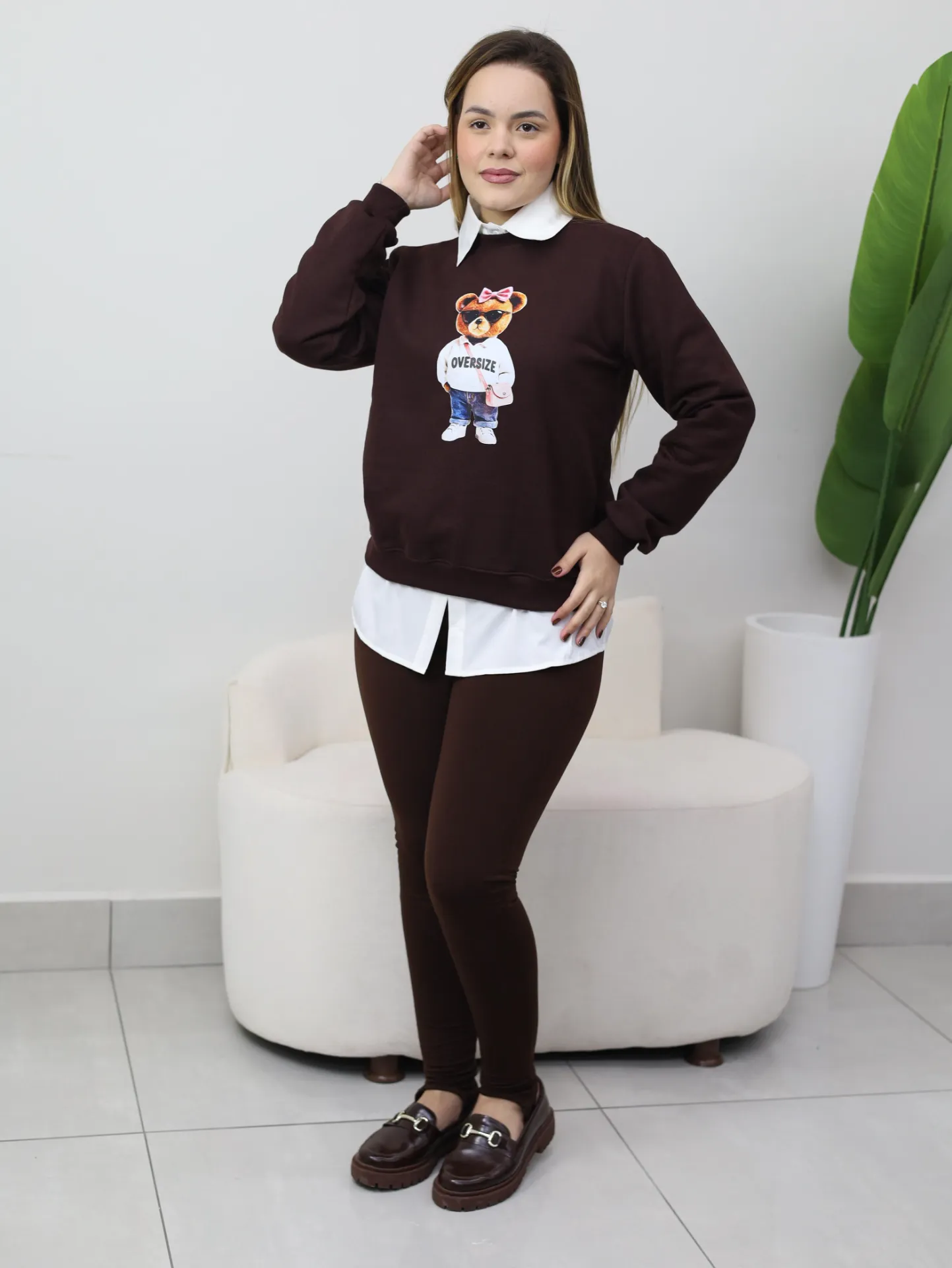 calça feminina legging pezinho grossa flanelada zero transparência cintura alta suplex ref:135 calça feminina legging pezinho grossa flanelada zero transparência cintura alta suplex ref:135